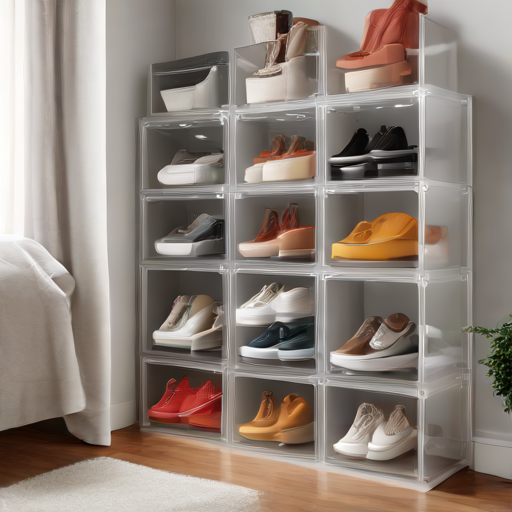 Afbeelding van Plastic Schoenendozen: Duurzaam en Praktisch voor Schoenen