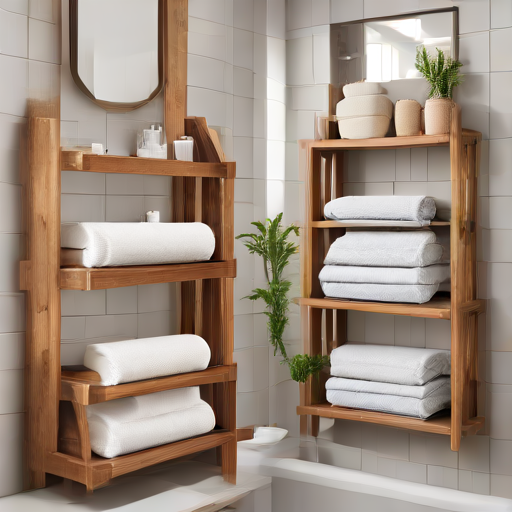 Afbeelding van Handdoekorganizers Thuis Maken met DIY-projecten