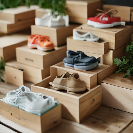 Afbeelding van Duurzame plastic schoenendozen: waar te vinden?