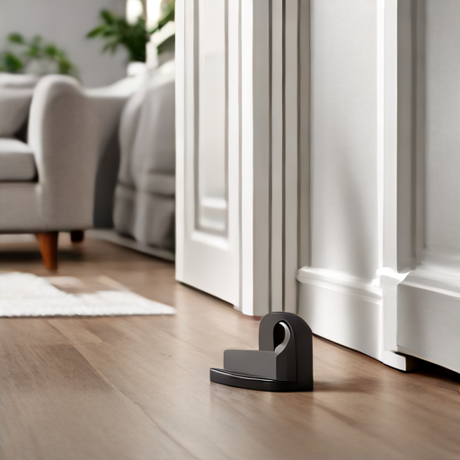 Afbeelding van Magnetische Deurenstoppers Installeren: Een Stapsgewijze Gids