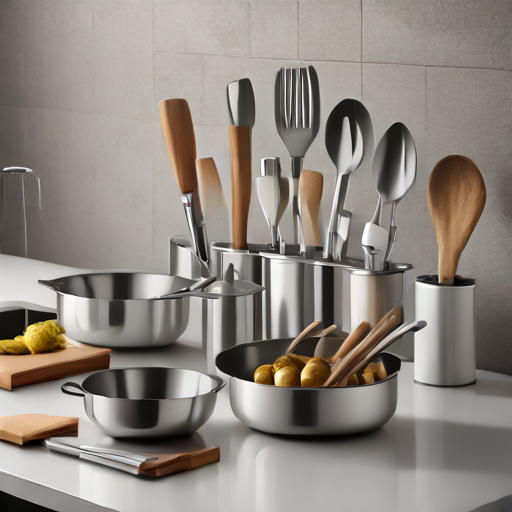 Afbeelding van Multifunctionele keukengerei sets voor elke keuken