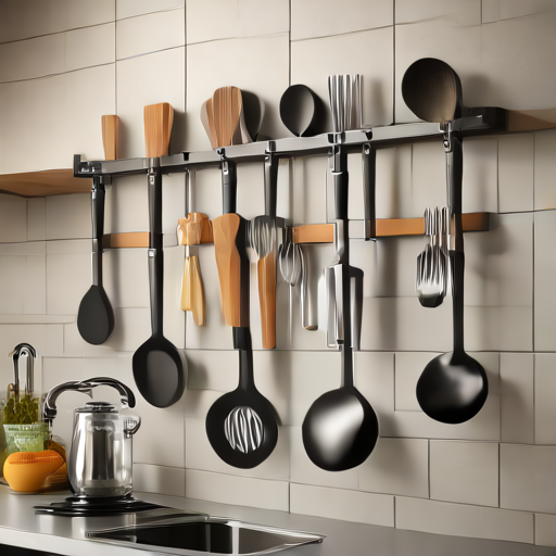 Afbeelding van Voordelen van gebruiksvriendelijke ophanghaken voor keukengerei