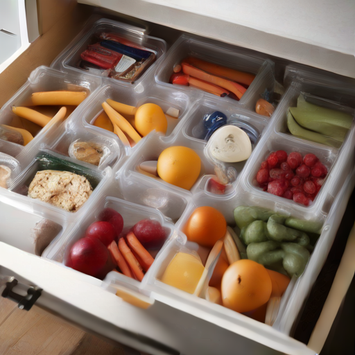 Afbeelding van Veiligheid van plastic lade organizers voor voedsel