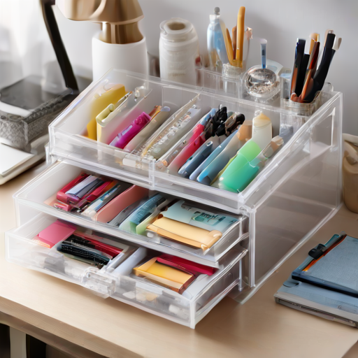 Afbeelding van Organiseer je ruimte met plastic lade organizers