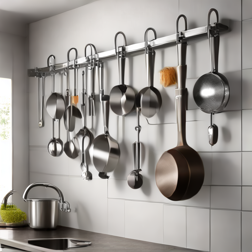 Afbeelding van Creatieve manieren om ophanghaken voor keukengerei te gebruiken