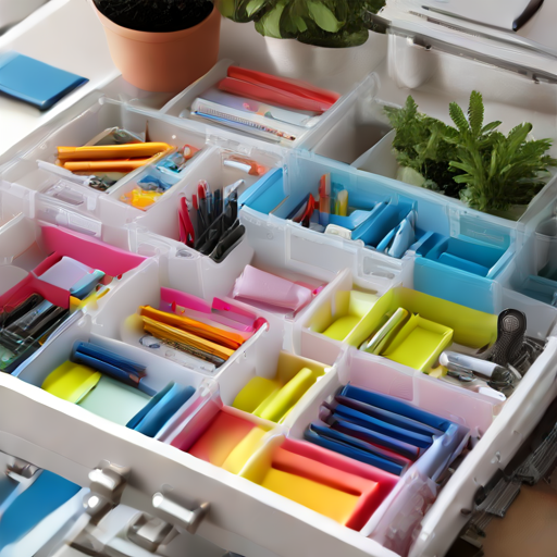 Afbeelding van Plastic lade organizers: de slimme investering voor jou