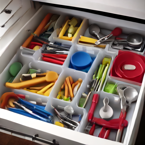 Afbeelding van Goedkoopste plastic lade organizers voor keukengerei