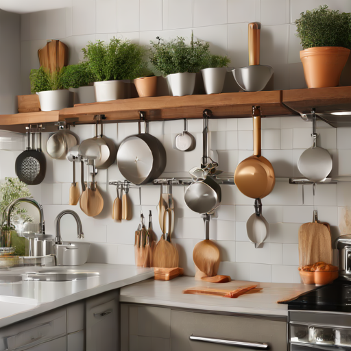 Afbeelding van Installeren van Ophanghaken voor Keukengerei Zonder Schade