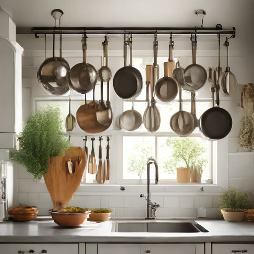 Afbeelding van Creatieve Ophanghaken voor Keukengerei in jouw Keuken