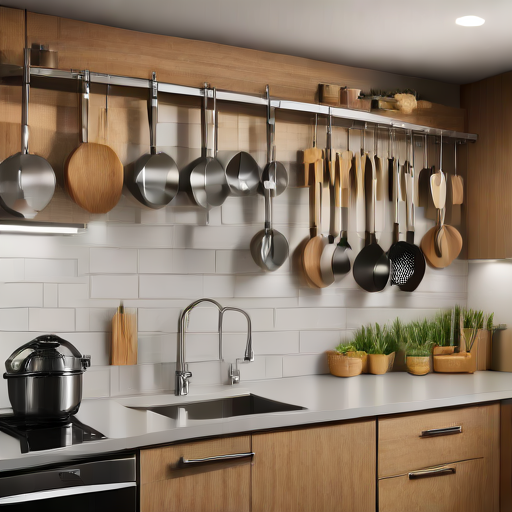 Afbeelding van Wanneer ophanghaken voor keukengerei installeren?