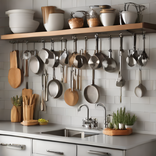 Afbeelding van Verbeter jouw ophanghaken voor keukengerei in de keuken