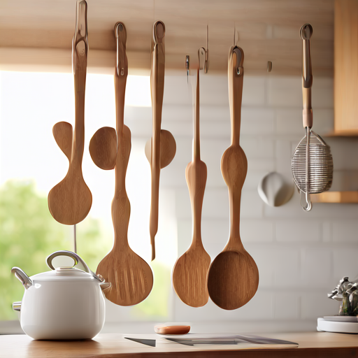 Afbeelding van Maak zelf ophanghaken voor keukengerei met gemak