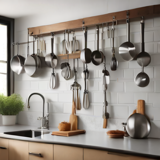 Afbeelding van Installatie van Ophanghaken voor Keukengerei: Tips en Tricks