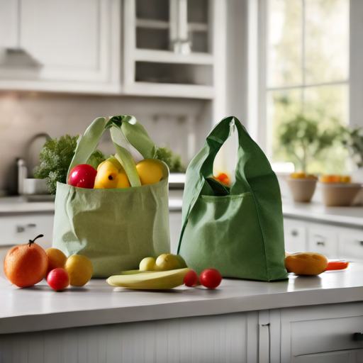 Afbeelding van Herbruikbare boodschappenzakken in de wasmachine wassen?