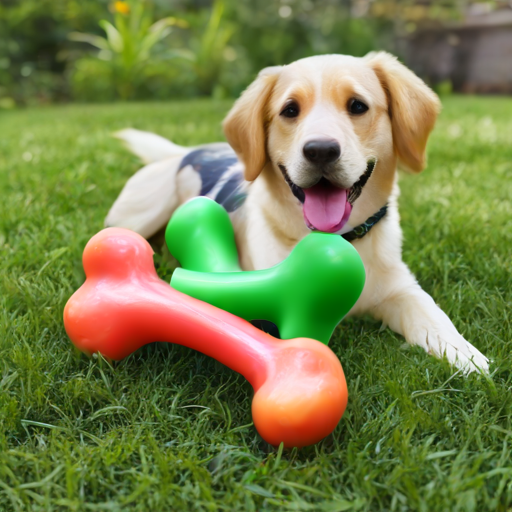 Afbeelding van Het beste rubberen speelgoed voor pup training kiezen