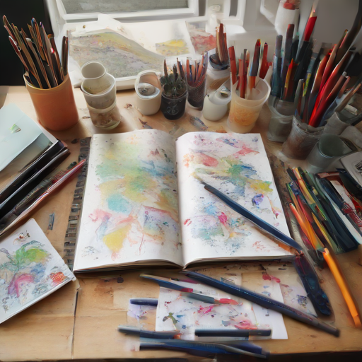 Afbeelding van Beste technieken voor het invullen van tekenboeken