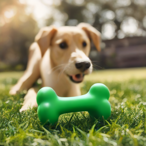 Afbeelding van Effectieve tips voor rubberen speelgoed in honden training