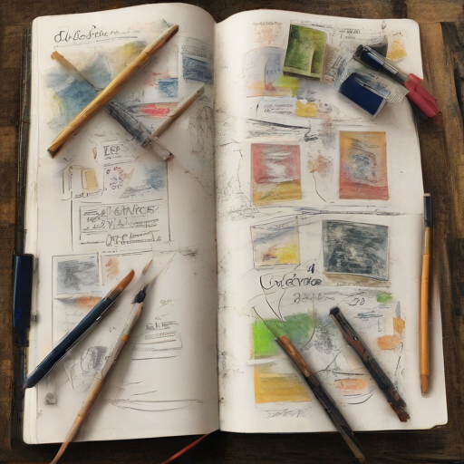 Afbeelding van Wanneer tekenboeken gebruiken voor jouw creatieve projecten