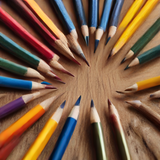 Afbeelding van Kleurpotloden vs Stiften: Waarom Kleurpotloden Beter Zijn