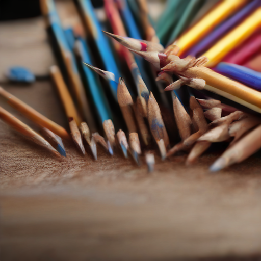 Afbeelding van Onderhoudtips voor kleurpotloden en accessoires