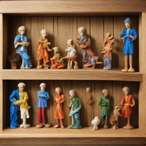 Afbeelding van Ontdek unieke plastic speelgoedpoppetjes voor elke collectie