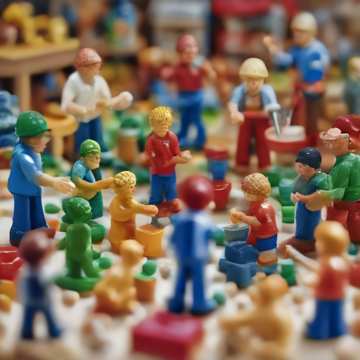 Afbeelding van Voordelen van educatieve plastic speelgoedpoppetjes