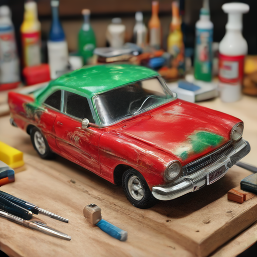 Afbeelding van Perfecte Tips voor het Schilderen van Plastic Modelauto's