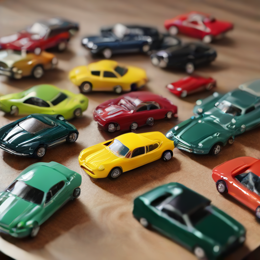 Afbeelding van Beste momenten om plastic modelauto's met korting te kopen