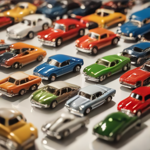 Afbeelding van Ontdek de omvang van onze speelgoedautocollectie