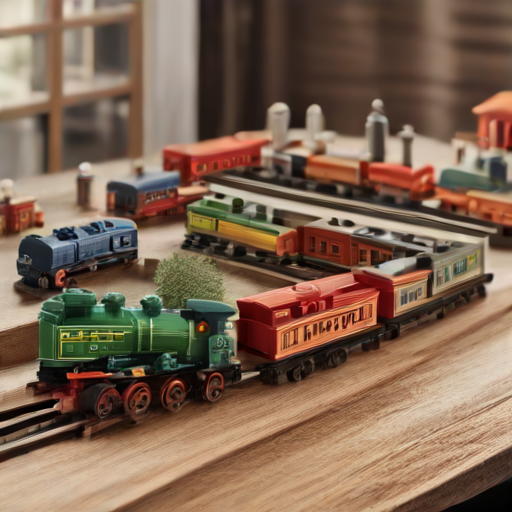 Afbeelding van Bouw je eigen speelgoedtreinen: Een stap-voor-stap gids