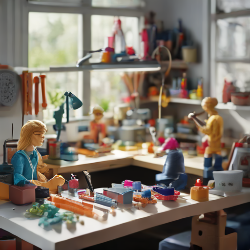 Afbeelding van Maak je eigen plastic speelgoedpoppetjes thuis