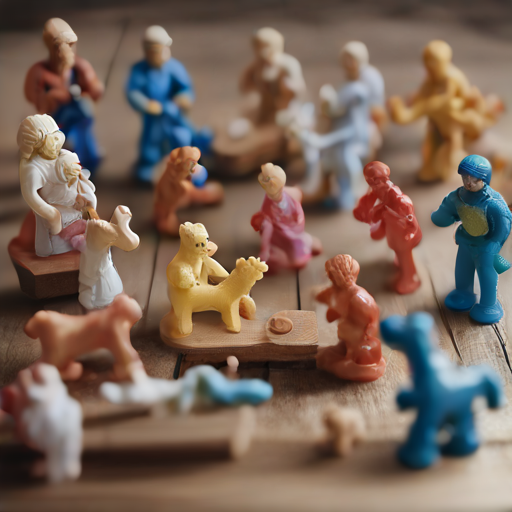 Afbeelding van Maak je eigen plastic speelgoedpoppetjes als hobby