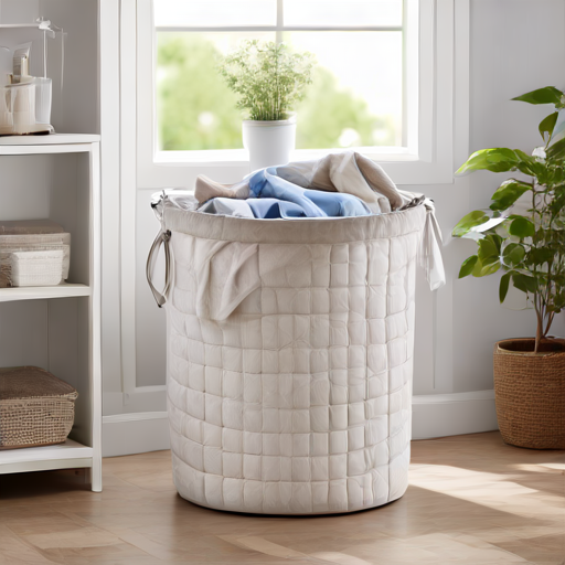 Afbeelding van De beste materialen voor opvouwbare wasmandjes