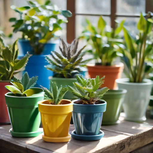 Afbeelding van Soorten plastic plantpotjes en hun kenmerken