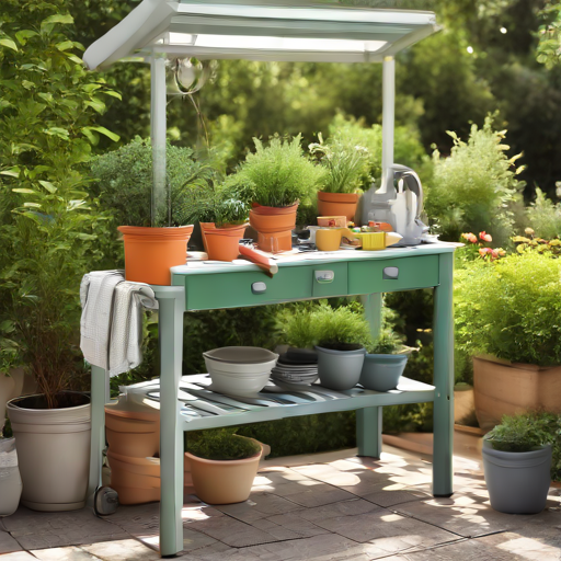 Afbeelding van Plastic oppottafels buiten gebruiken? Ontdek het hier!