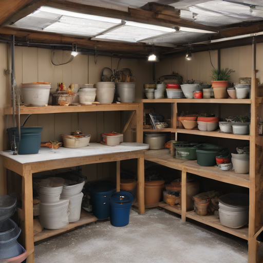 Afbeelding van Opslagtips voor plastic oppottafels in de winter