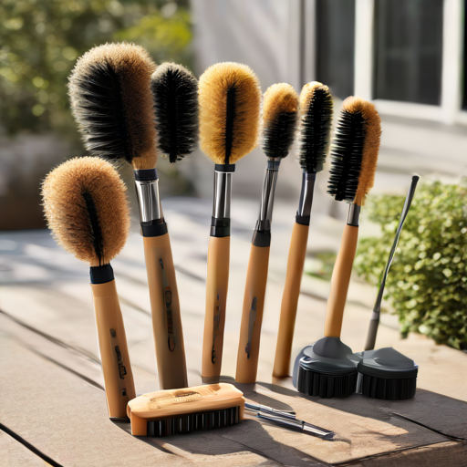 Afbeelding van Multifunctionele schoonmaakborstels voor buitenruimtes