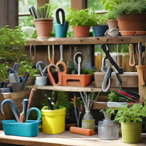 Afbeelding van Efficiënt stapelen van plastic tuinorganizers: tips en trucs