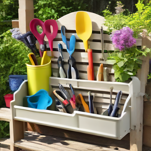 Afbeelding van Organiseer je tuingereedschap met plastic tuinorganizers