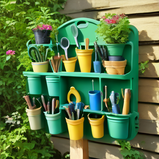 Afbeelding van Kleuren en stijlen van plastic tuinorganizers ontdekken