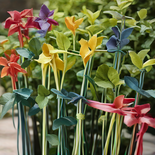 Afbeelding van Plastic plantenbinders voor binnen en buiten gebruik