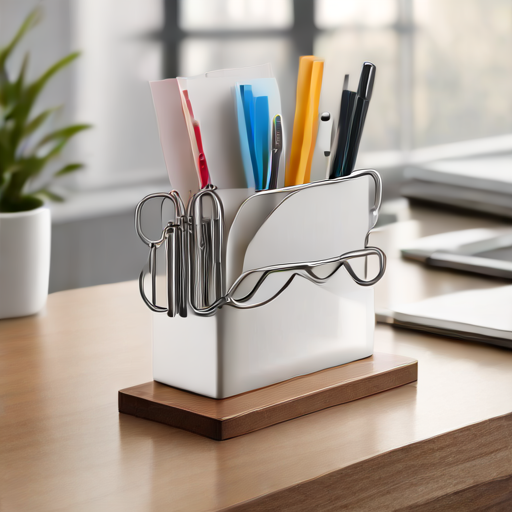 Afbeelding van Kies de perfecte papierklemhouder voor op kantoor