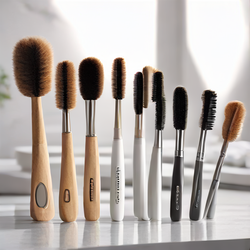 Afbeelding van Effectief schoonmaken van multifunctionele schoonmaakborstels