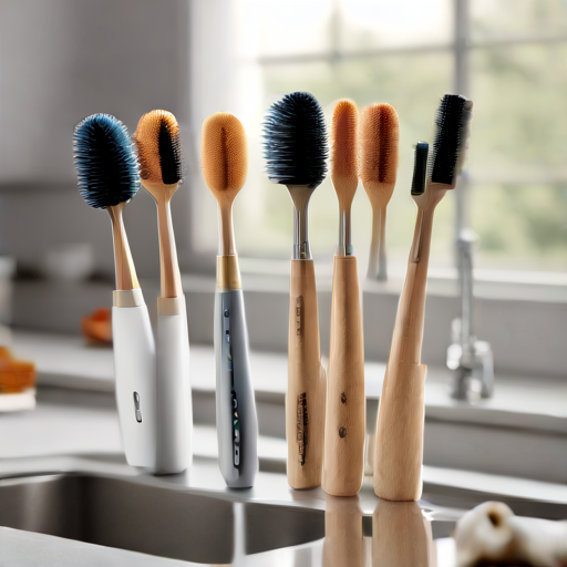 Afbeelding van Innovatieve multifunctionele schoonmaakborstels voor jou