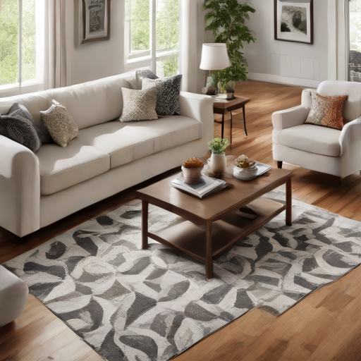 Afbeelding van Combineer vloermatten perfect met jouw meubels