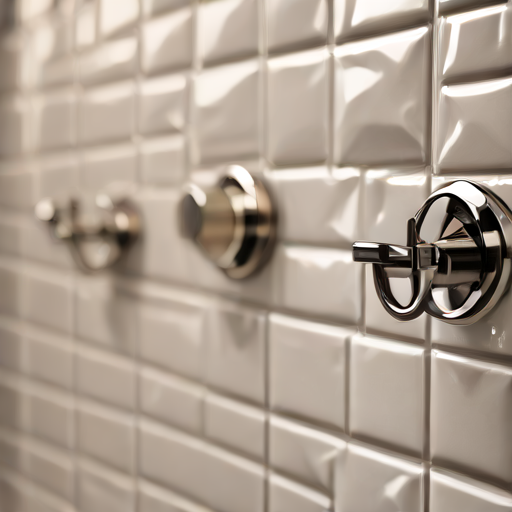 Afbeelding van Installeer eenvoudig tegelklevende ophanghaken op tegelwanden