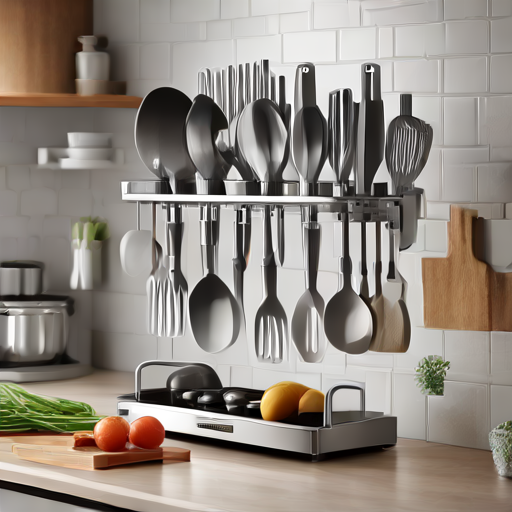 Afbeelding van De beste materialen voor keukengerei opbergrekken