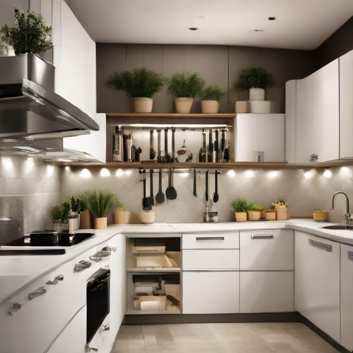 Afbeelding van Slimme tips voor het aanpassen van keukengerei opbergrekken