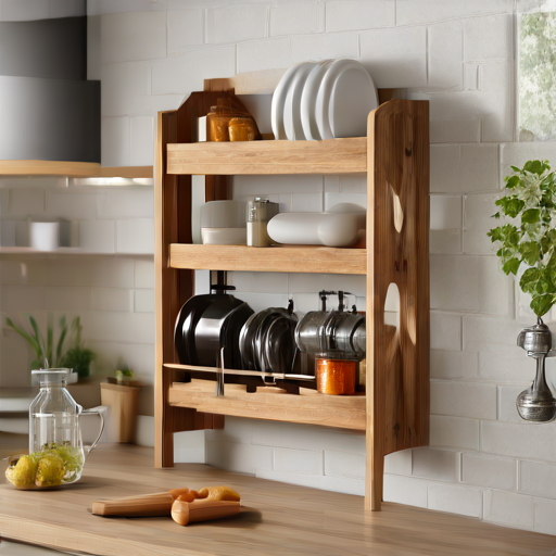 Afbeelding van Maak je eigen keukengerei opbergrekken van recycled materialen