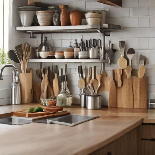 Afbeelding van Ontdek de Voordelen van Keukenblad Organizers